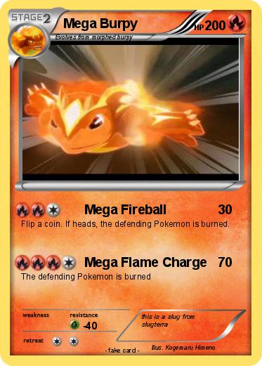 Pokemon Mega Burpy
