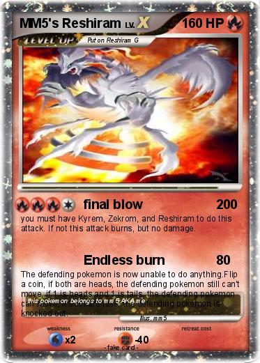 Pokemon MM5's Reshiram