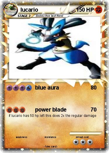 Pokemon lucario