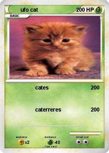 Pokemon ufo cat