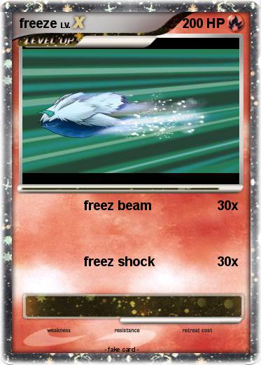 Pokemon freeze