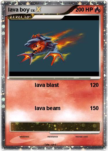 Pokemon lava boy