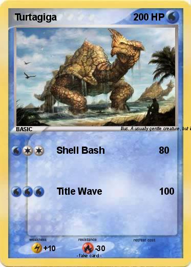Pokemon Turtagiga