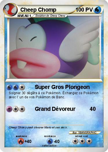 Pokemon Cheep Chomp