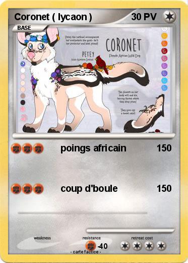 Pokemon Coronet ( lycaon )