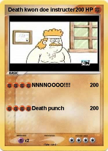 Pokemon Death kwon doe instructer