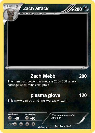 Pokemon Zach attack