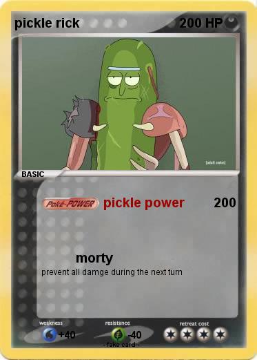 Pokemon pickle rick