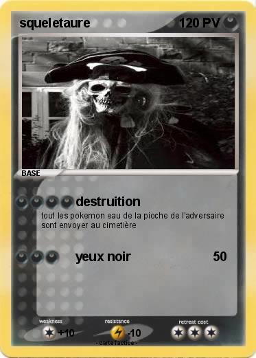 Pokemon squeletaure