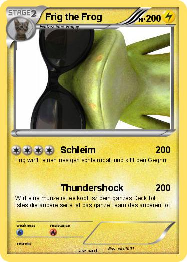 Pokemon Frig the Frog