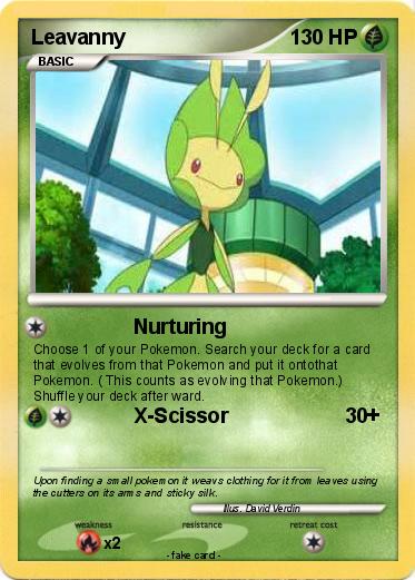 Pokemon Leavanny