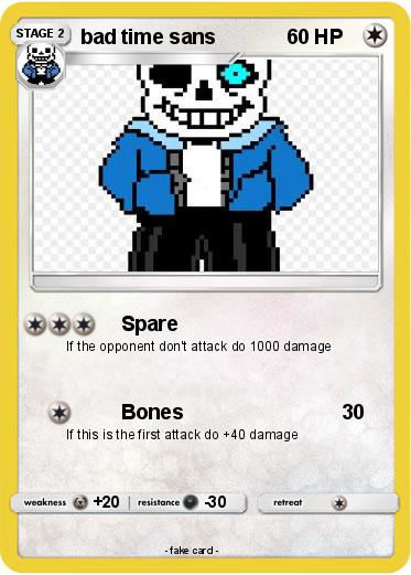 Pokemon bad time sans