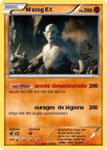 Pokemon M azog EX