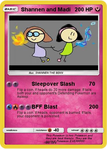 Pokemon Shannen and Madi