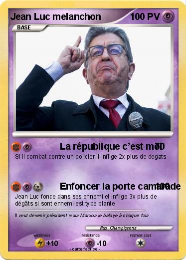 Pokemon Jean Luc melanchon