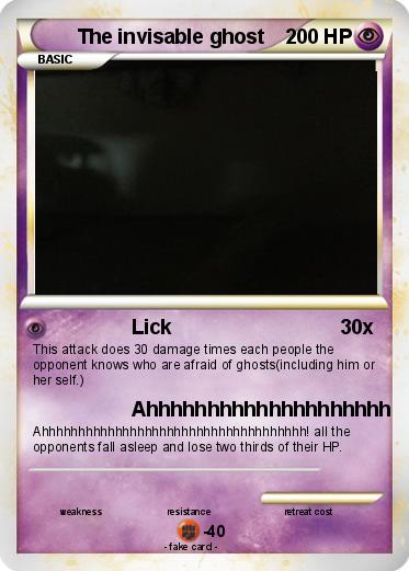 Pokemon The invisable ghost