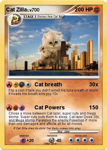Pokemon Cat Zilla