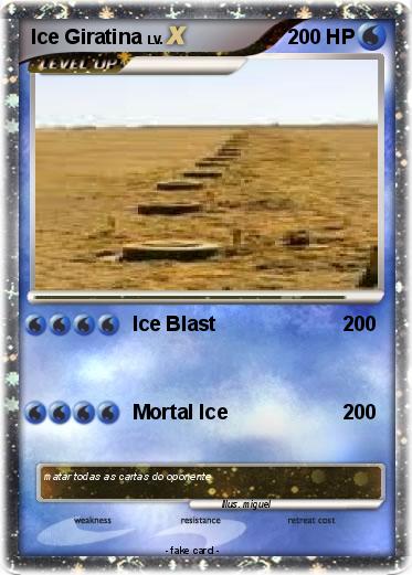 Pokemon Ice Giratina
