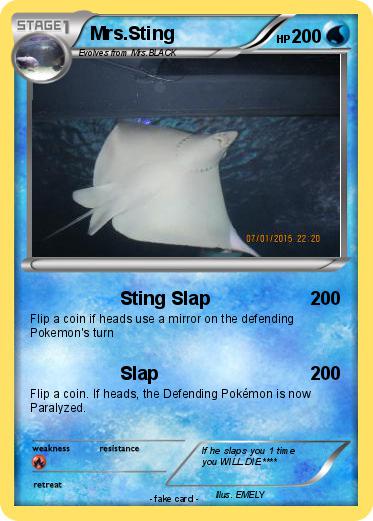 Pokemon Mrs.Sting