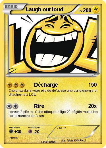 Pokemon Laugh out loud