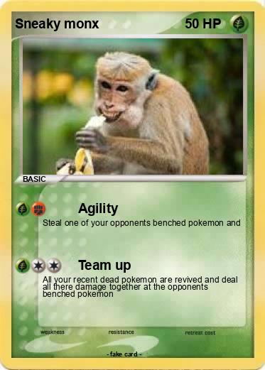Pokemon Sneaky monx
