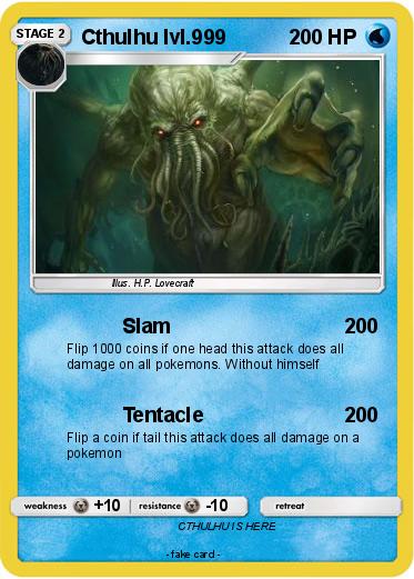 Pokemon Cthulhu lvl.999
