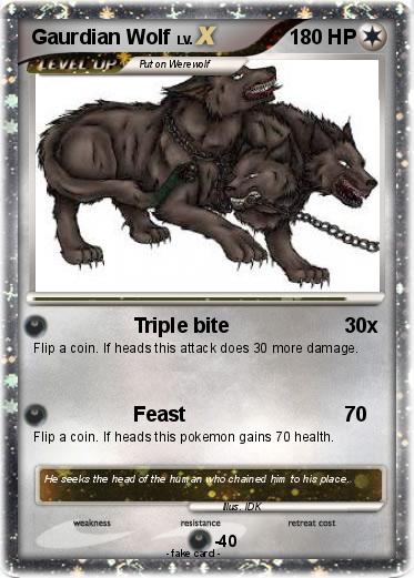 Pokemon Gaurdian Wolf