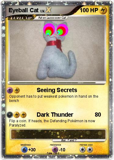 Pokemon Eyeball Cat