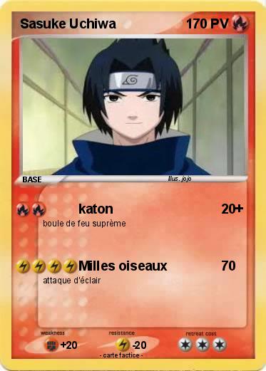 Pokemon Sasuke Uchiwa