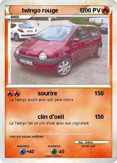 Pokemon twingo rouge             1