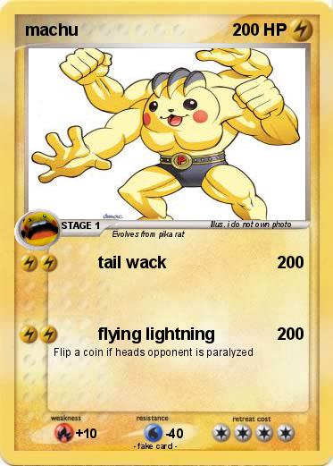 Pokemon machu