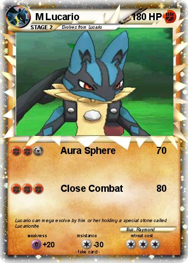 Pokemon M Lucario