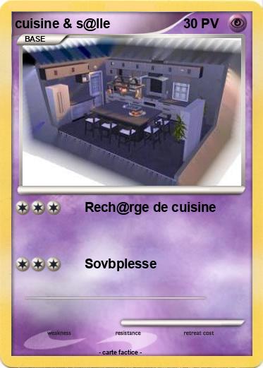 Pokemon cuisine & s@lle