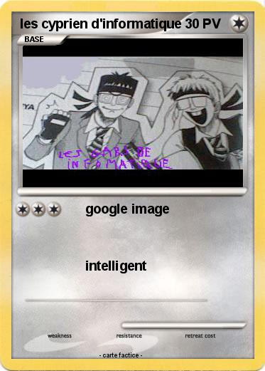 Pokemon les cyprien d'informatique
