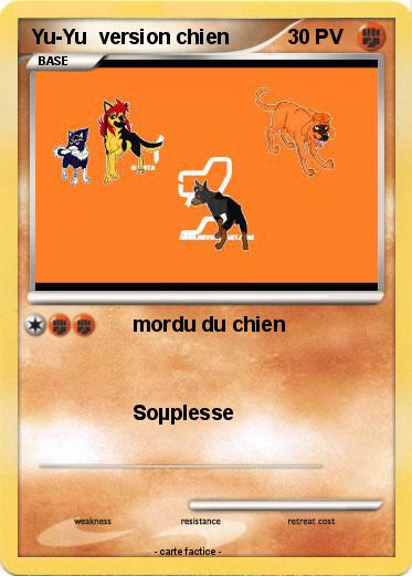 Pokemon Yu-Yu  version chien