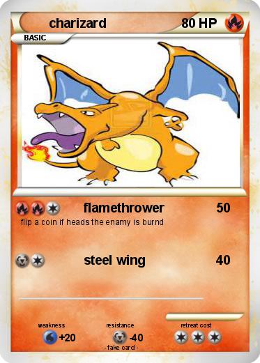 Pokemon charizard