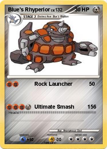 Pokemon Blue's Rhyperior