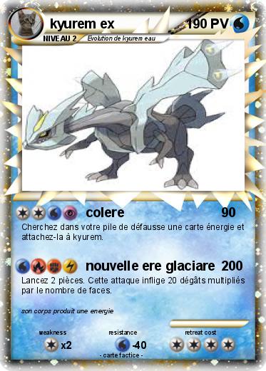 Pokemon kyurem ex