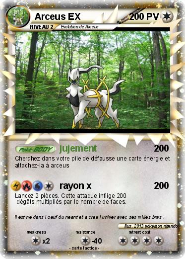 Pokemon Arceus EX