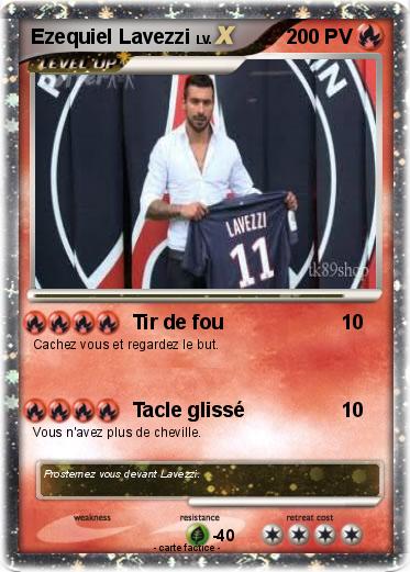 Pokemon Ezequiel Lavezzi