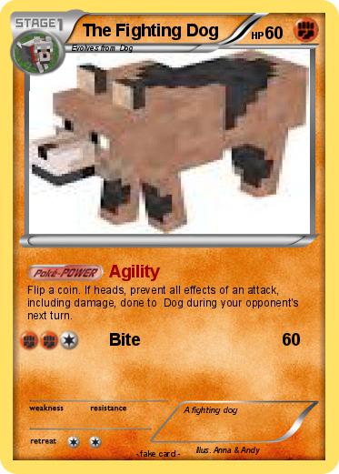 Pokemon The Fighting Dog