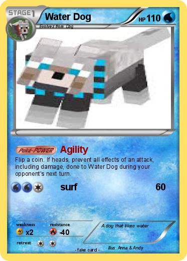 Pokemon Water Dog