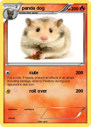 Pokemon panda dog