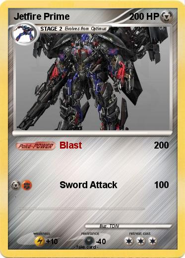 Pokemon Jetfire Prime