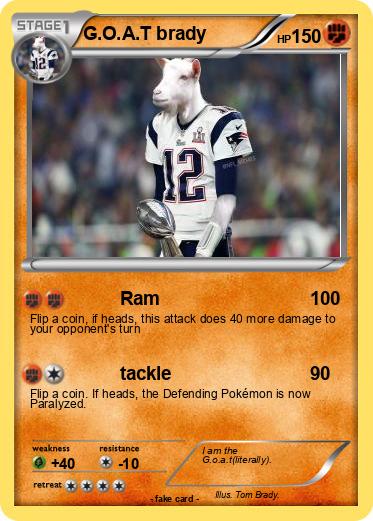 Pokemon G.O.A.T brady