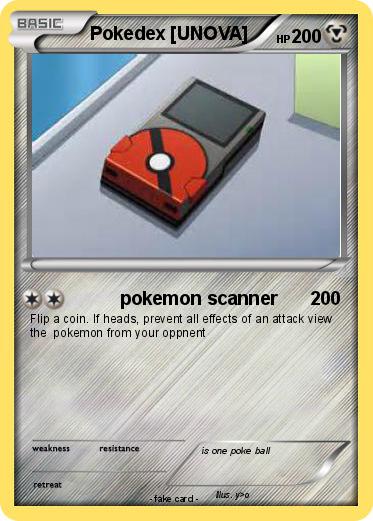 Pokemon Pokedex [UNOVA]
