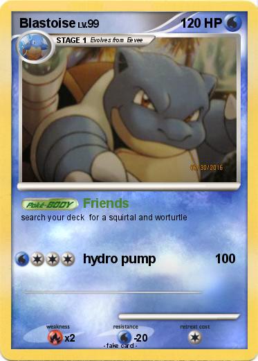 Pokemon Blastoise