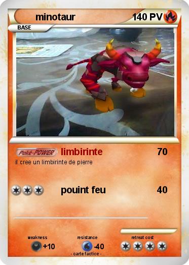 Pokemon minotaur