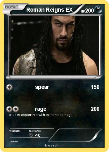 Pokemon Roman Reigns EX