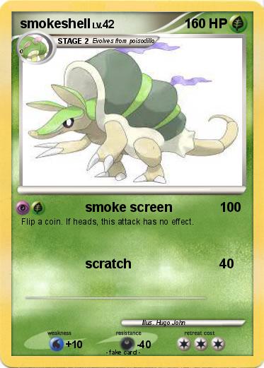 Pokemon smokeshell